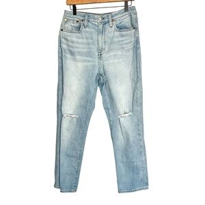 Madewell The High Rise Slim Crop Boyfriend Jeans size 29